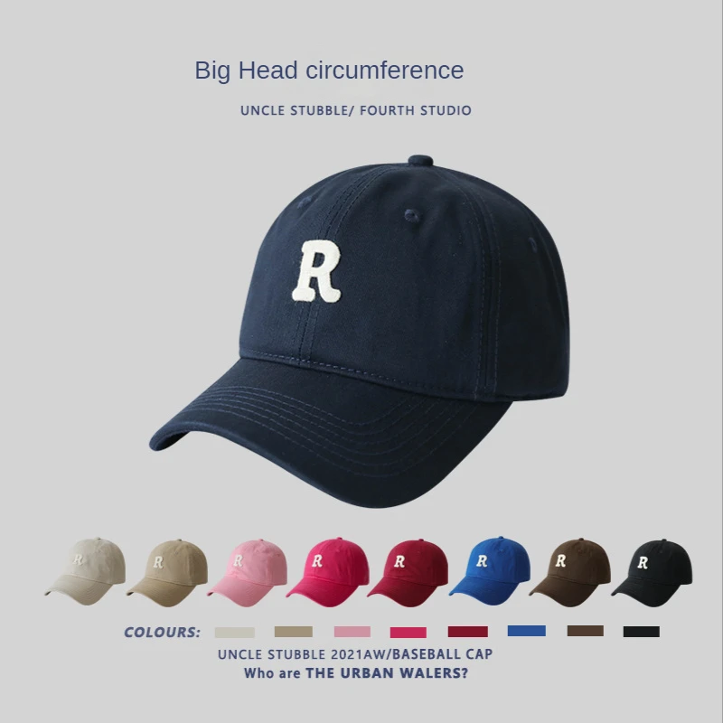 Big Size Men's Baseball Cap Luxury Brand Original Women's Casquette