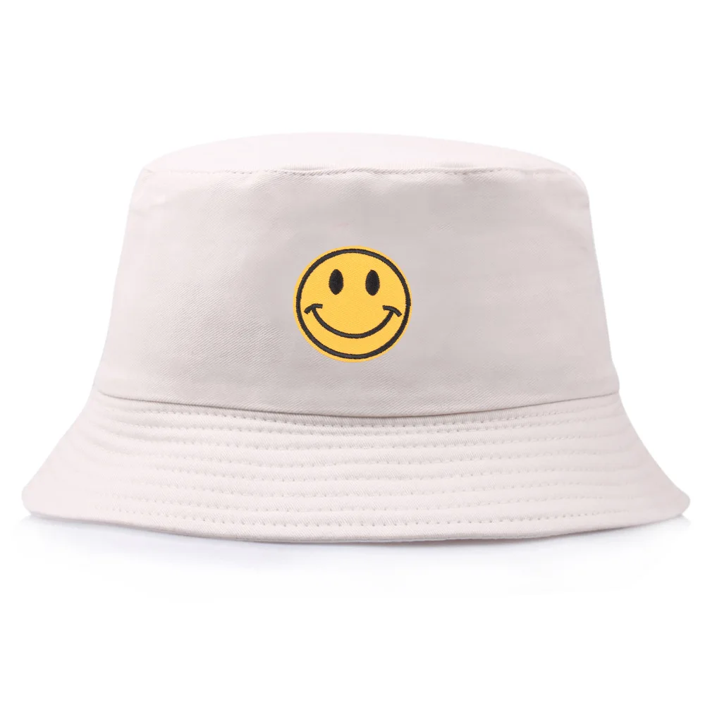 Women's Smile Face Bucket Hats for Men 