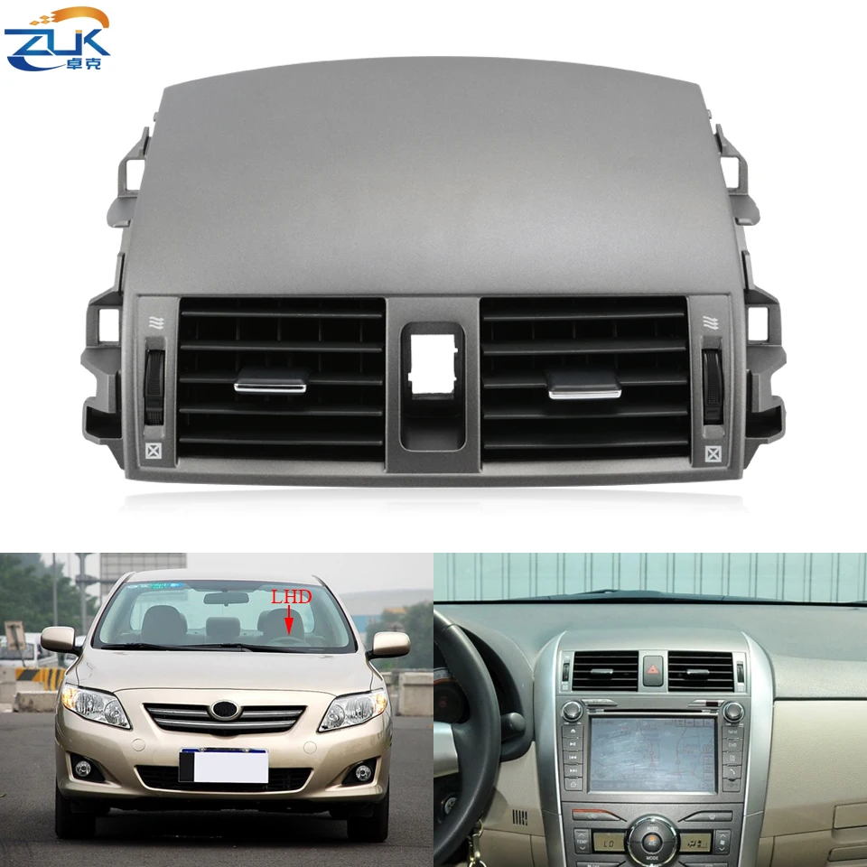 Car A/C Air Conditioning Air Vent Outlet Panel Grille Cover for Toyota Corolla Altis E15 2007 2008 2009 2010 2011 2012 2013 ac air conditioner vent grille,automobile air conditioner panel