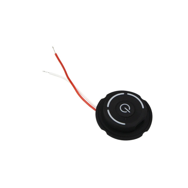 

Type-c Silicone Push Button Momentary Easy to Install Temperature Dropship