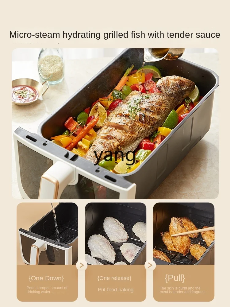 L'm'm New Homehold Large Capacity Electric Oven 6L Visual Integrated Multifunctional Air Fryer
