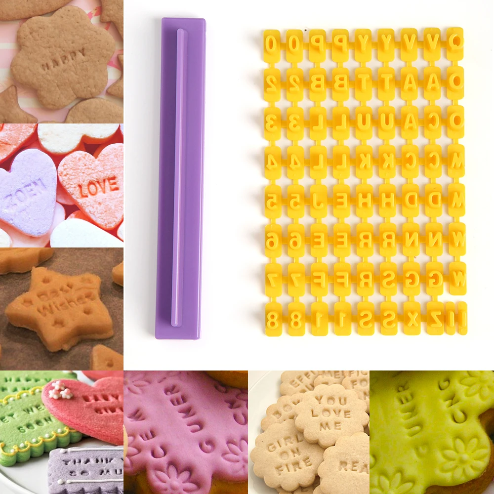Plant Flower Acrylic Cookie Embosser Cake Design Pastry and Bakery Tool Biscuit Cake Decorating Accessories Embossing Die Stamp