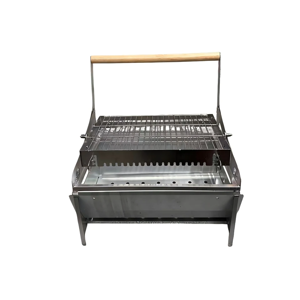 360° Rotating BBQ Grill Net 6