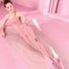1pcs New 8-Shaped Tensioner for Fitness, Slimming and Whole Body Exercise for Women's Home Fitness Equipment 2
