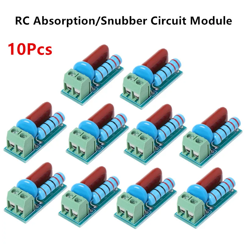 10Pcs521PcRCAbsorptionSnubberCircuitModuleRelayContact