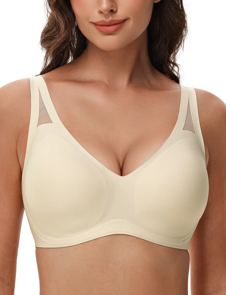 Sujetador Bralette De Encaje Sin Aros Kim Mujer