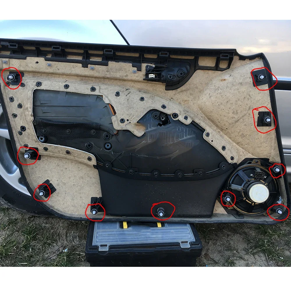 Door Card Panel Trim Lining Clamp Clip Replacement - High-Quality Trim Fasteners for Enhanced Interior Finish