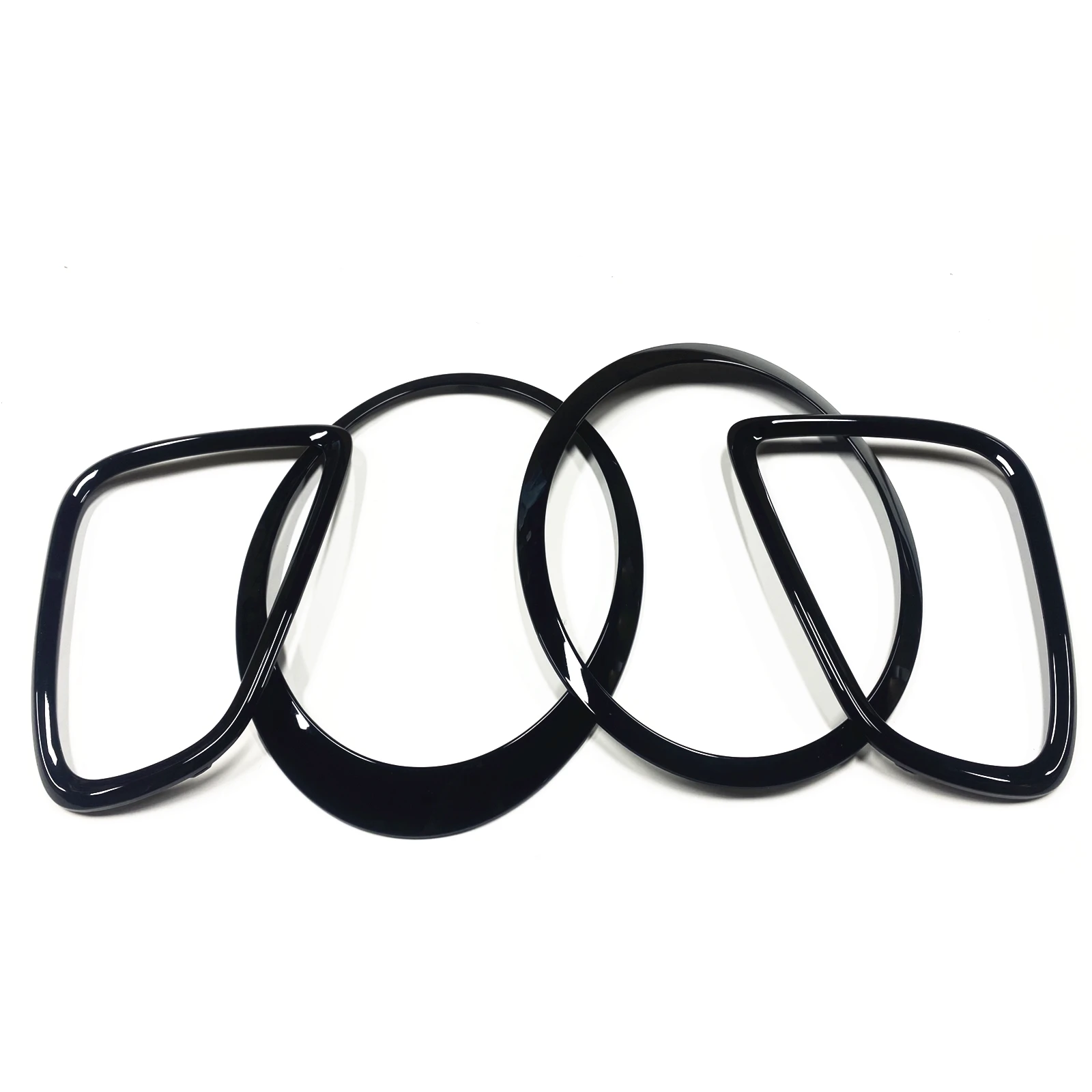 Grille Grill Trim & Front Head Light Headlight & Rear Lamp Frame Cover Auto Part For MINI COOPER R55 R56 R57 2007-2015 JCW Style