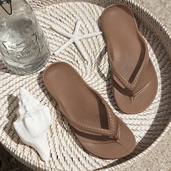 Pallene Infradito da donna nuove Pantofole ortopediche con supporto per l'arco plantare Sandali da casa unisex Scivoli da spiaggia antiscivolo per esterni estivi 1