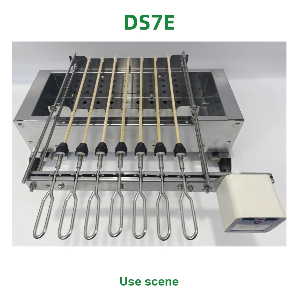 Rotisserie skewer Kit Universal Replacement Device for Rotating skewers Tabletop Auto Flip Kebab Barbecue Grill 8 S020c315e8be04492994d0ce764e40683I