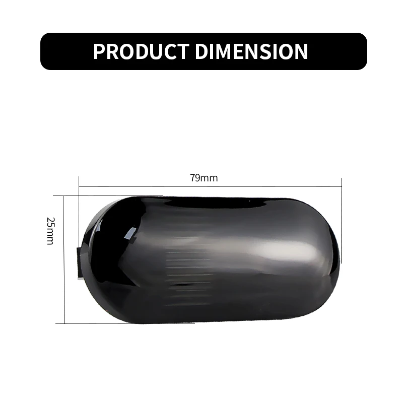 2PCS For VW Transporter T5/Multivan Caravelle Amarok Bora Golf3/4 Lupo Vento Dynamic LED Side Marker Signal Light Indicator Lamp