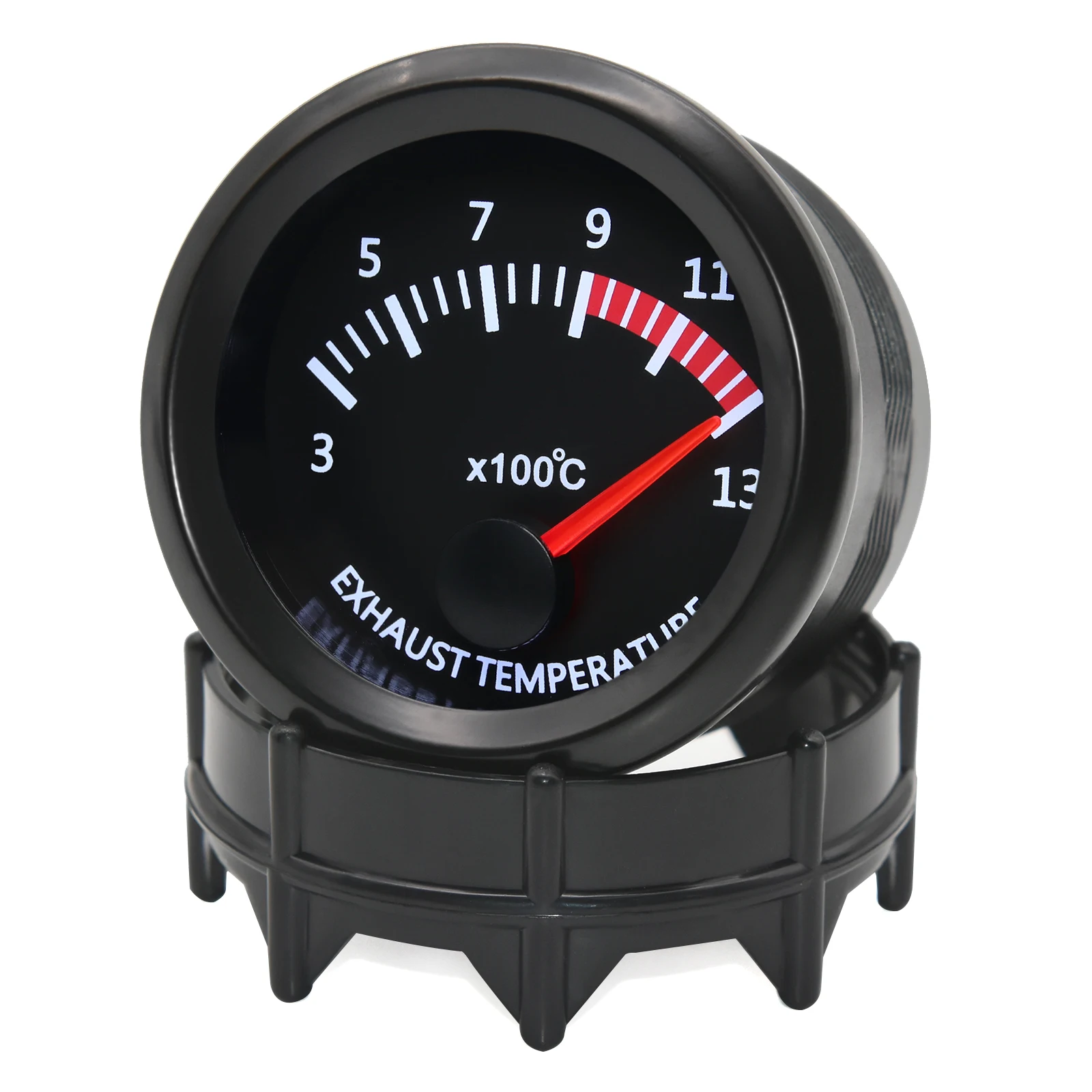 Car Auto Exhaust Temp Gauge 300~1300 Celsius 12V 52mm 2" Universal Exhaust Gas Temp Gauge Ext Meter EGT With Sensor car gauge exhaust temperature sensor