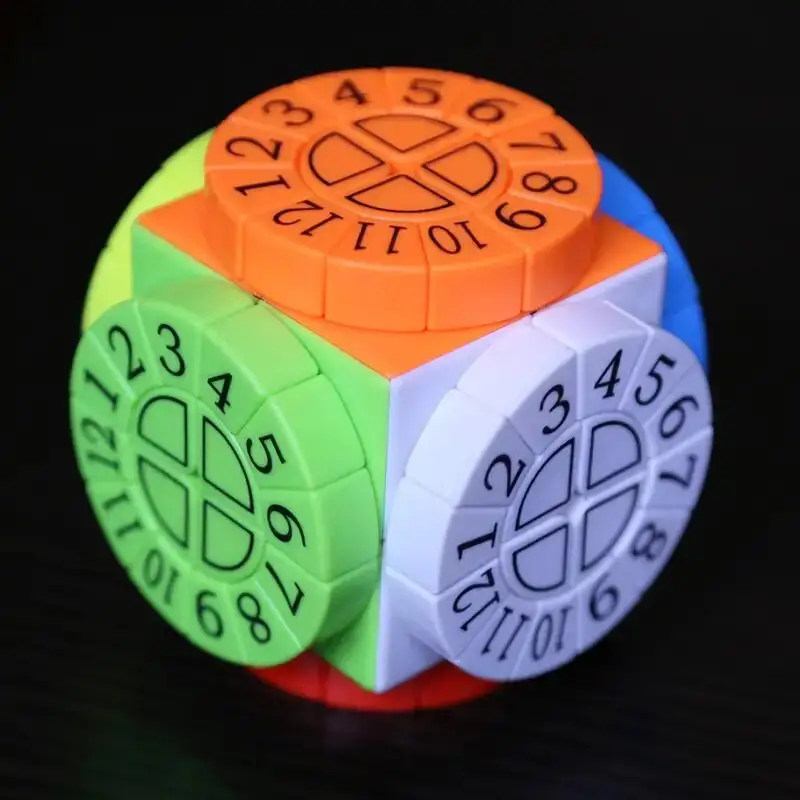 Time Machine 3x3x3 Magic Cubo Smooth Puzzle Professional Speed Infinity Cubes Educational Birthday Gift Fidget Toys