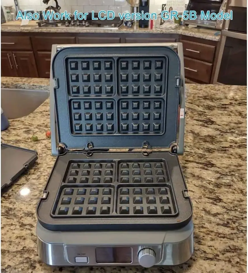 Waffle Plates Cuisinart Griddler Models Sandwich Maker Waffle