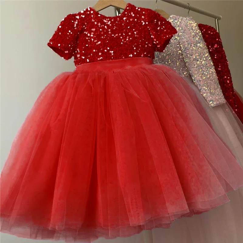 Girls dress Princess costume for kids 3-8 Years Wedding Party Evening Formal Communion Prom Gown