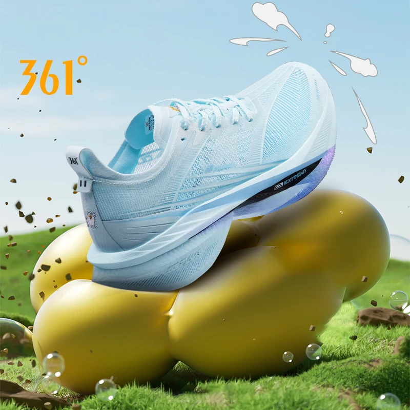 361 Degrees Furious 2.0 Running Sports Shoes Carbon Plate Racing Marathon Cushioning Rebound for Men Women 672432220F marathon sneakers,running sneakers