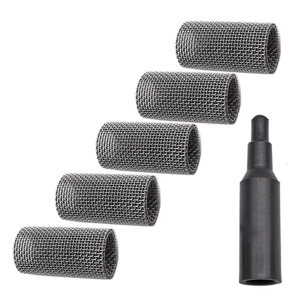 6pcs Car Heater Accessories Car Glow Plug Burner Strainer Screen Filter Mesh For Diesel Air Parking Heater Car Accessories