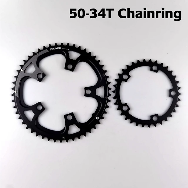 ZRACE RX Chainset Repair parts, RX Crank, Chainring 50/34T