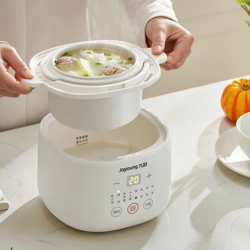 Joyoung stew pot Ceramic sous vide cooker 1L Automatic electric slow cooker pot crock cuisine intelligente home appliances
