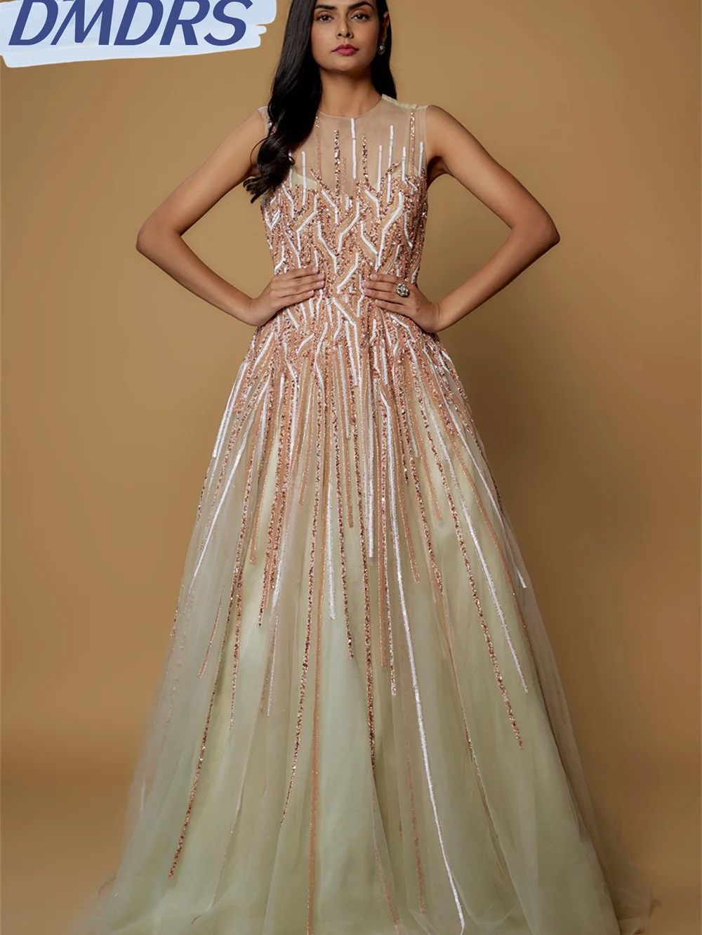 White Sexy Slit Backless Evening Dress Formal Prom Party Dress cc2254