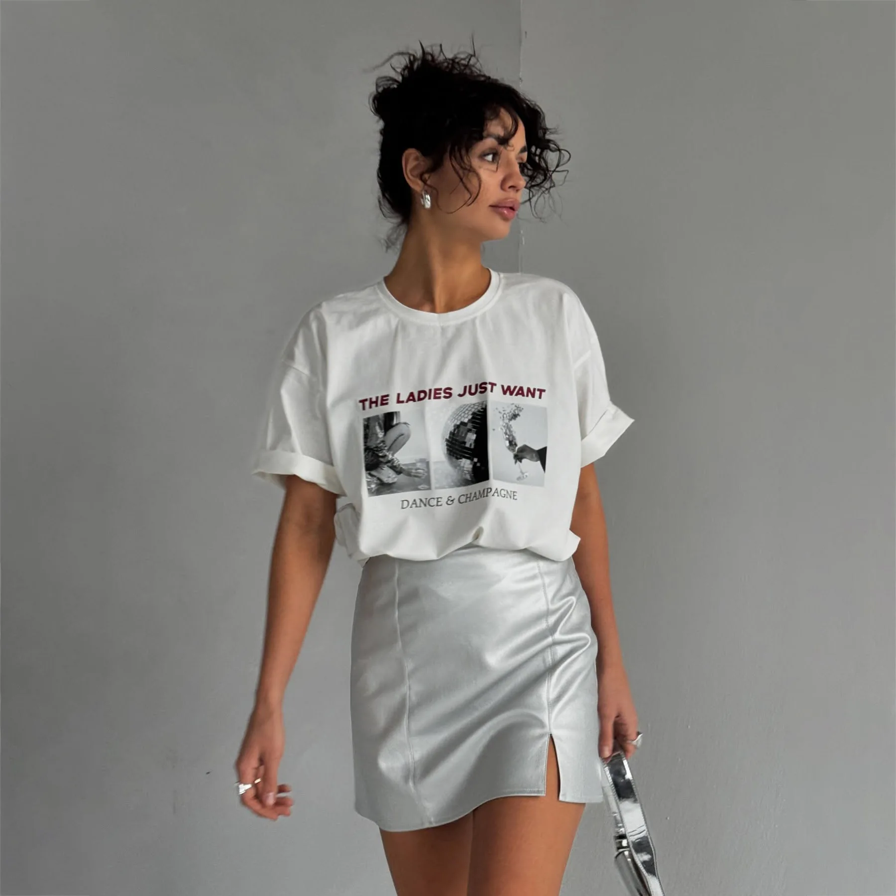 Mode européenne américaine lettre impression graphique femmes t-shirt 90s Design Y2K Hip Hop haute rue à manches courtes Couple hauts 1 Mode européenne américaine lettre impression graphique femmes t-shirt 90s Design Y2K Hip Hop haute rue à manches courtes Couple hauts 1