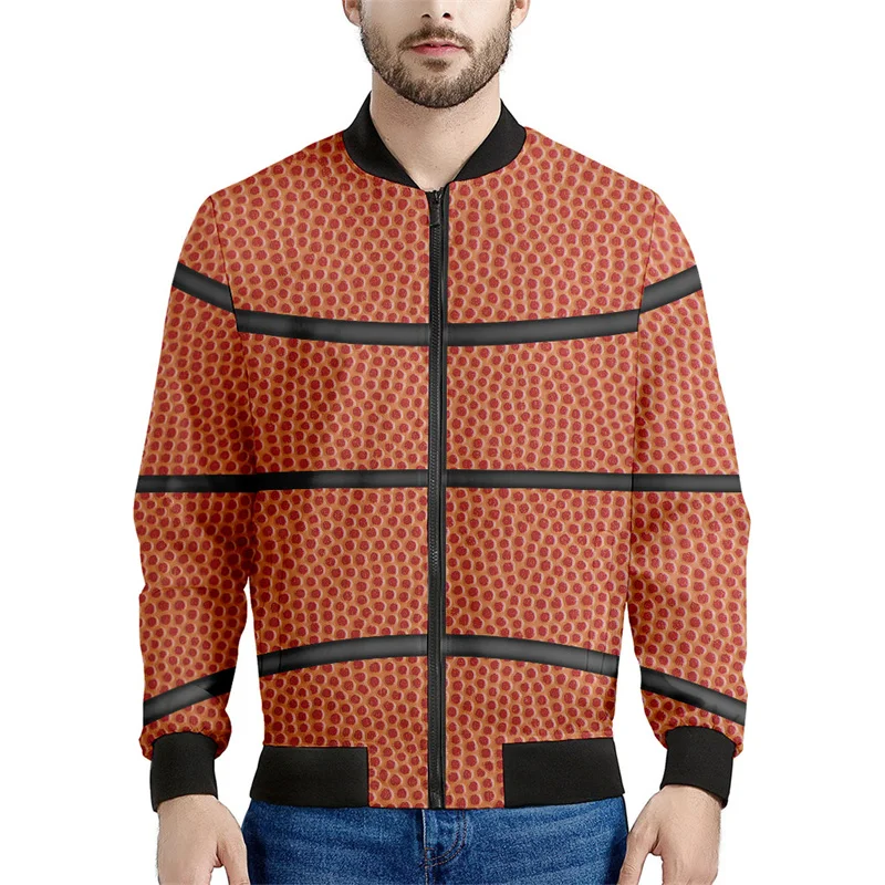 thumbnail image 1 of Chaquetas de baloncesto con estampado 3D de nuevo diseño, sudadera deportiva de gran tamaño para hombre, chaqueta de bombardero de calle de manga larga con cremallera, tops, 1 of 4
