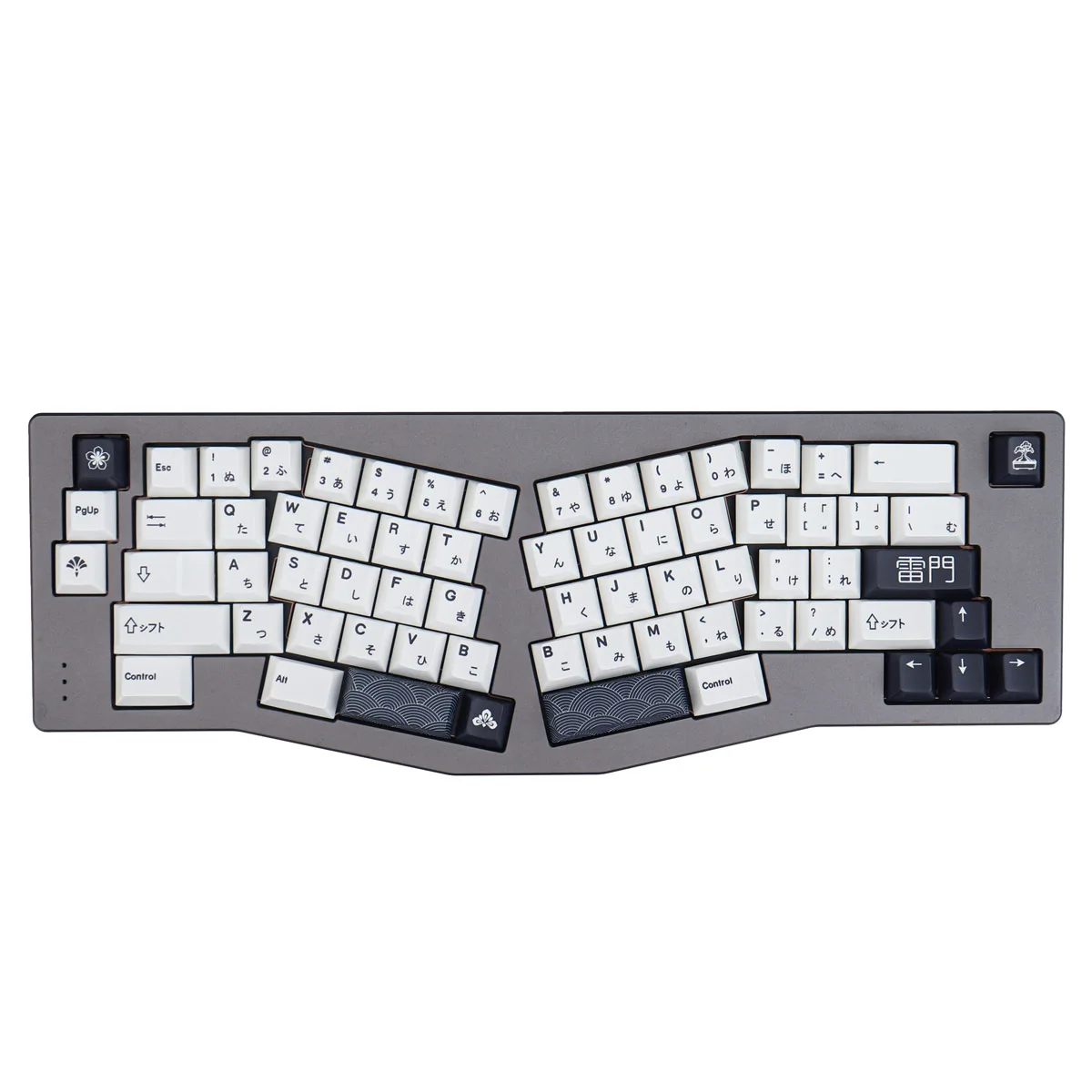 Японская механическая клавиатура Kaminarimon с 152 клавишами, колпачки клавиш PBT, сублимационная вишня, оригинальная адаптация по высоте 61/64/87 и т. д.