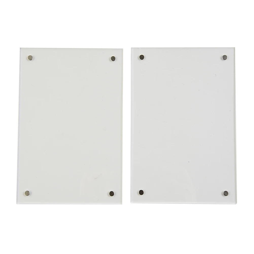 

Decorative Products Photo Frame 3+3mm Acrylic Decorate Desktop IDEAL GIFT Sturdy Material Transparent Brand New