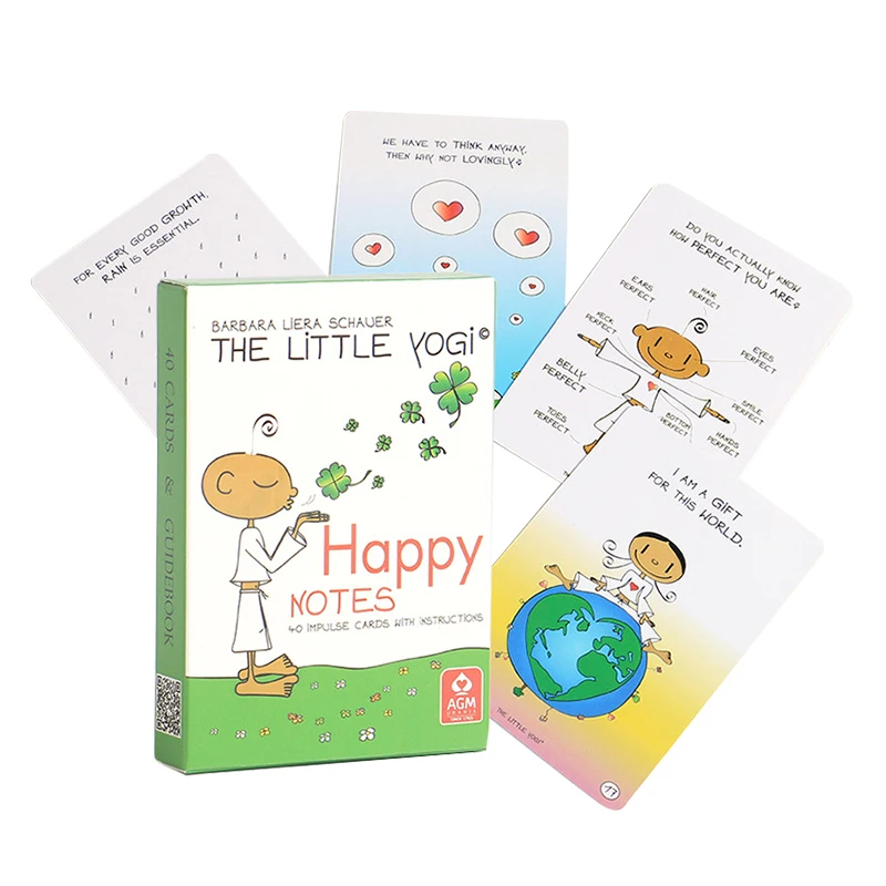 Oracle Deck Card Little Yogi 40 Cards Full English Verson PDF Guide