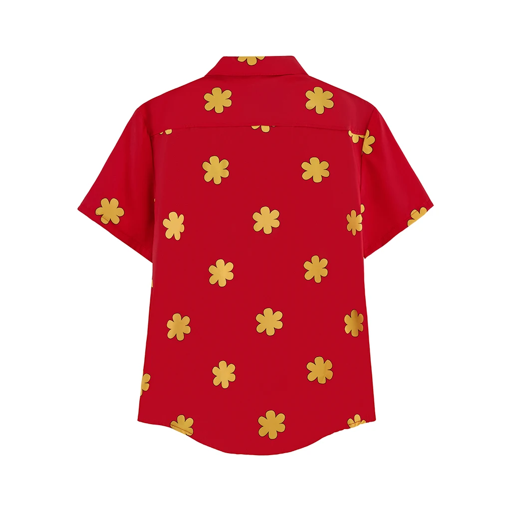 Family Guy Glenn Quagmire Cosplay Button-Up Shirt for Men (Unofficial)