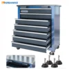 7-Drawer Rolling Tool Chest Toolbox,Tool Box with 360° Lockable Wheels and Padded Feet,Tool Chest with Keyed Locking System 1