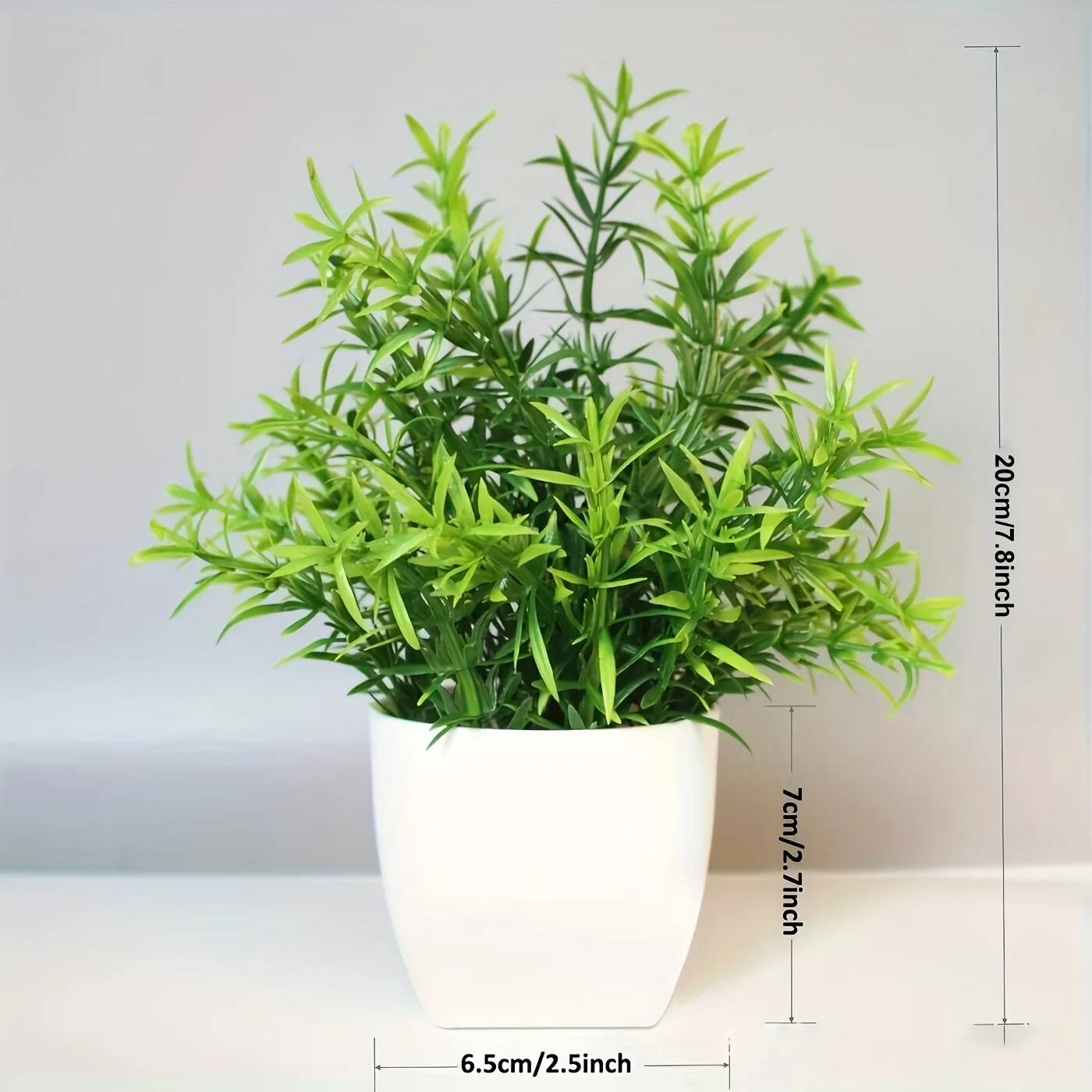 Artificial Potted Desktop Plant 6