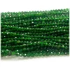Veemake Dark Green Chrome Diopside Round Faceted Natural Stone Small Jewelry Beads 08269 6