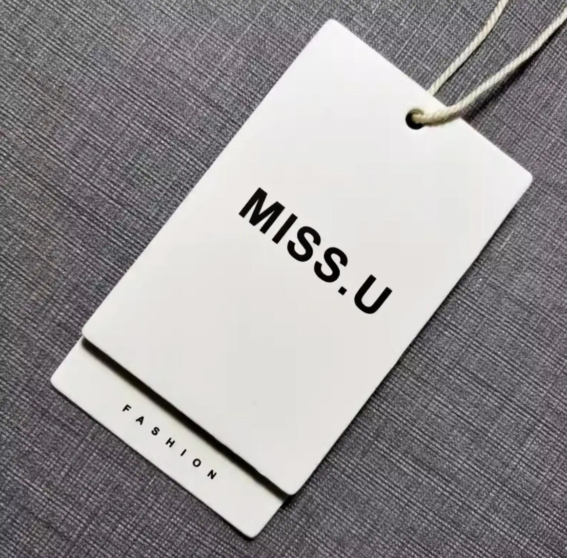 500pcs/lot Hang Tags/hangtag/Clothing paper sewing tag/garment bag printed tags