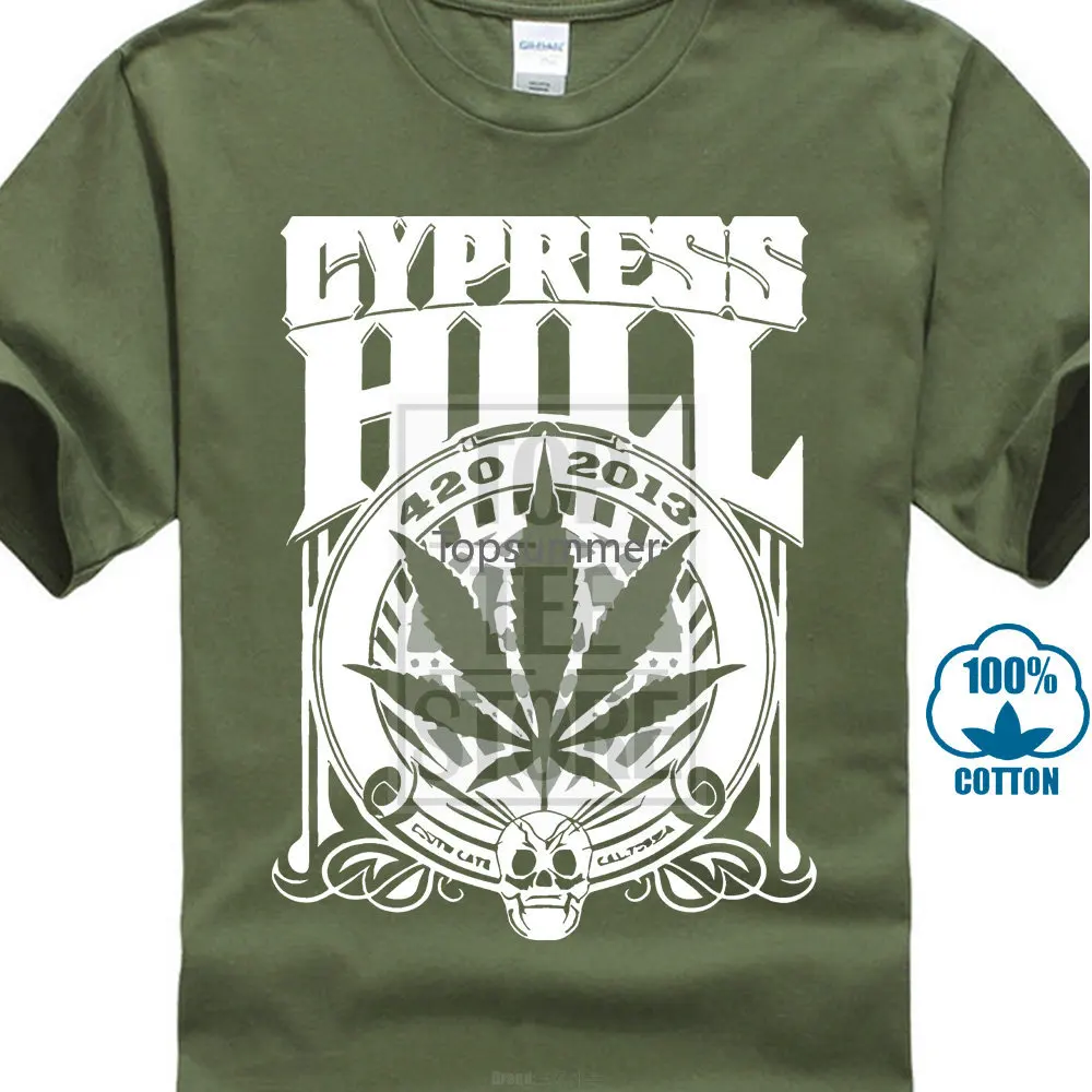 

Cypress Hill 420 2013 T Shirt New Cheap Sale 100 Cotton T Shirts For Boys New Cotton Short Sleeve T Shirt