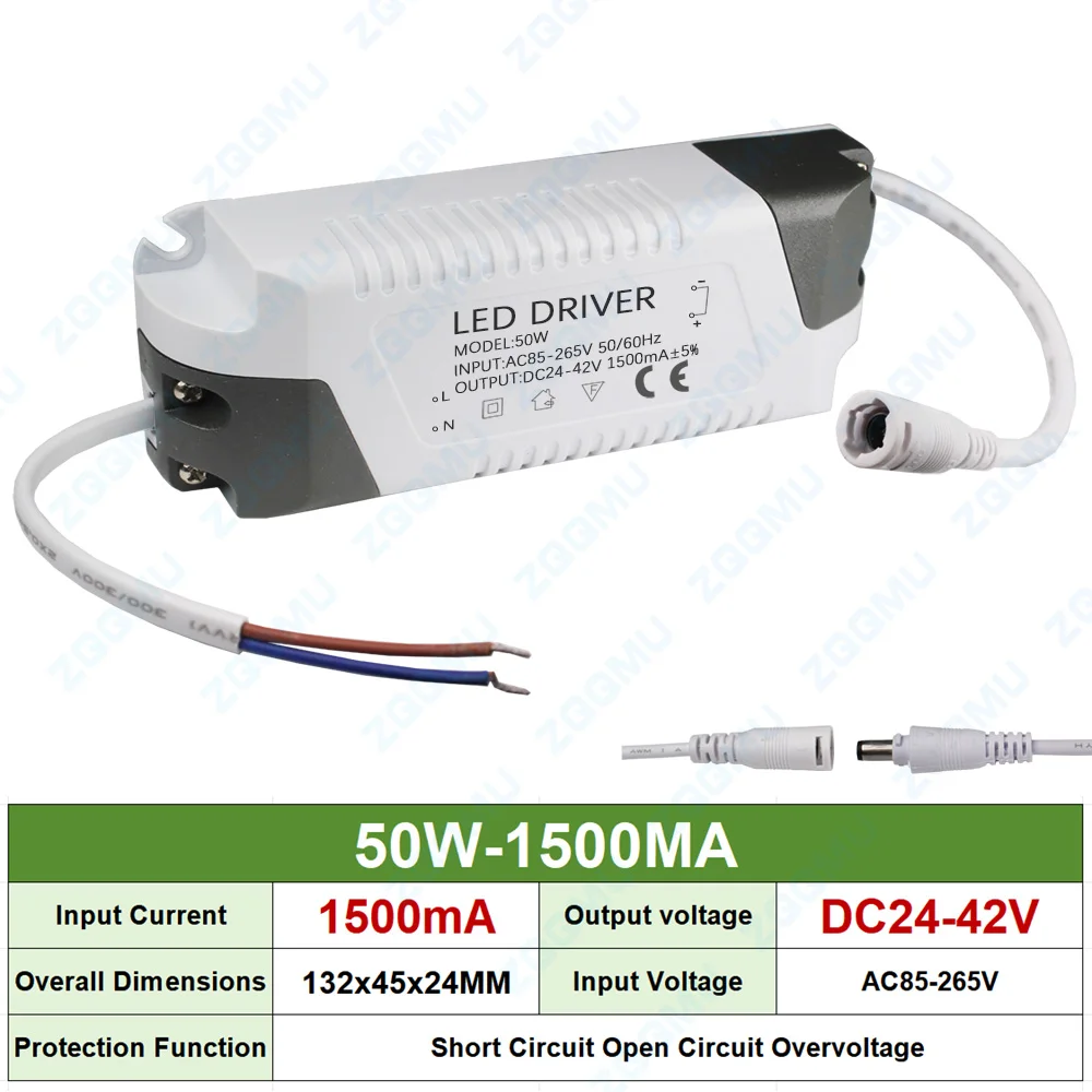Enhanced LED Driver for Custom Power Supply Lighting Transformation – Constant Current, Multi-Watt Options