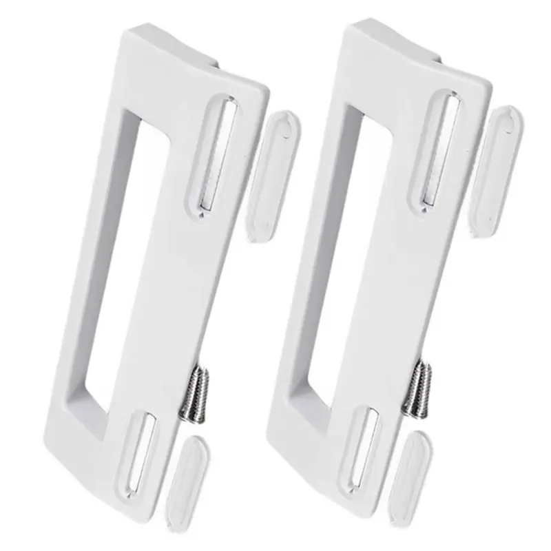 Juego de 2 asas de repuesto para electrodomésticos de cocina, asas de plástico con textura para refrigerador, adecuadas 