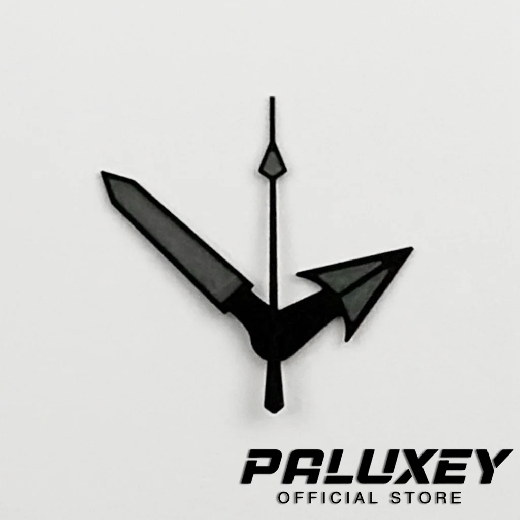 Black Gray Green Luminous Watch Hands