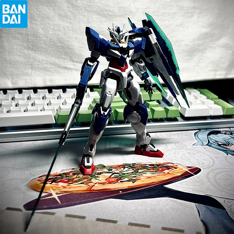 

In Stock Original Bandai Anime 00qan[t] Rg 1/144 Assembly Model Toys Action Figure Gifts Collectible Ornaments Boys