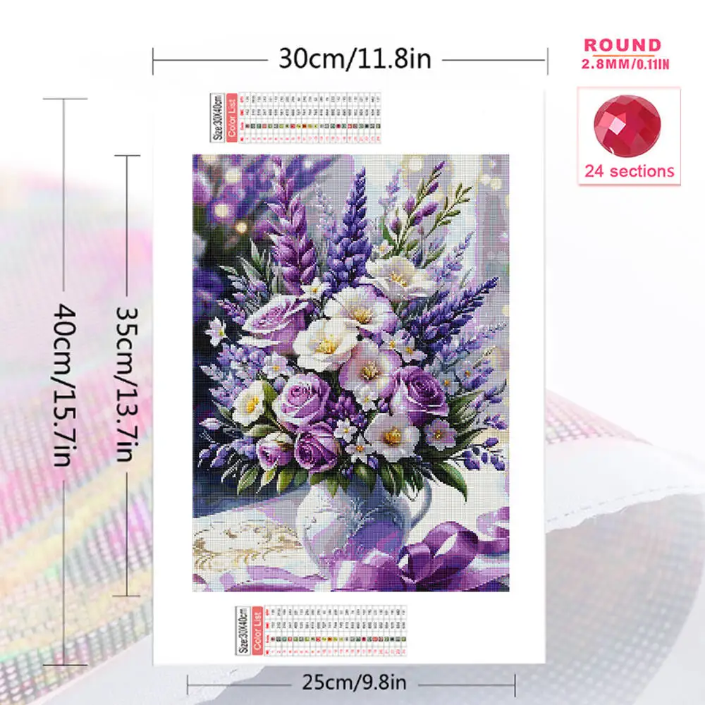 5D Rose Flower Diamond Painting 2