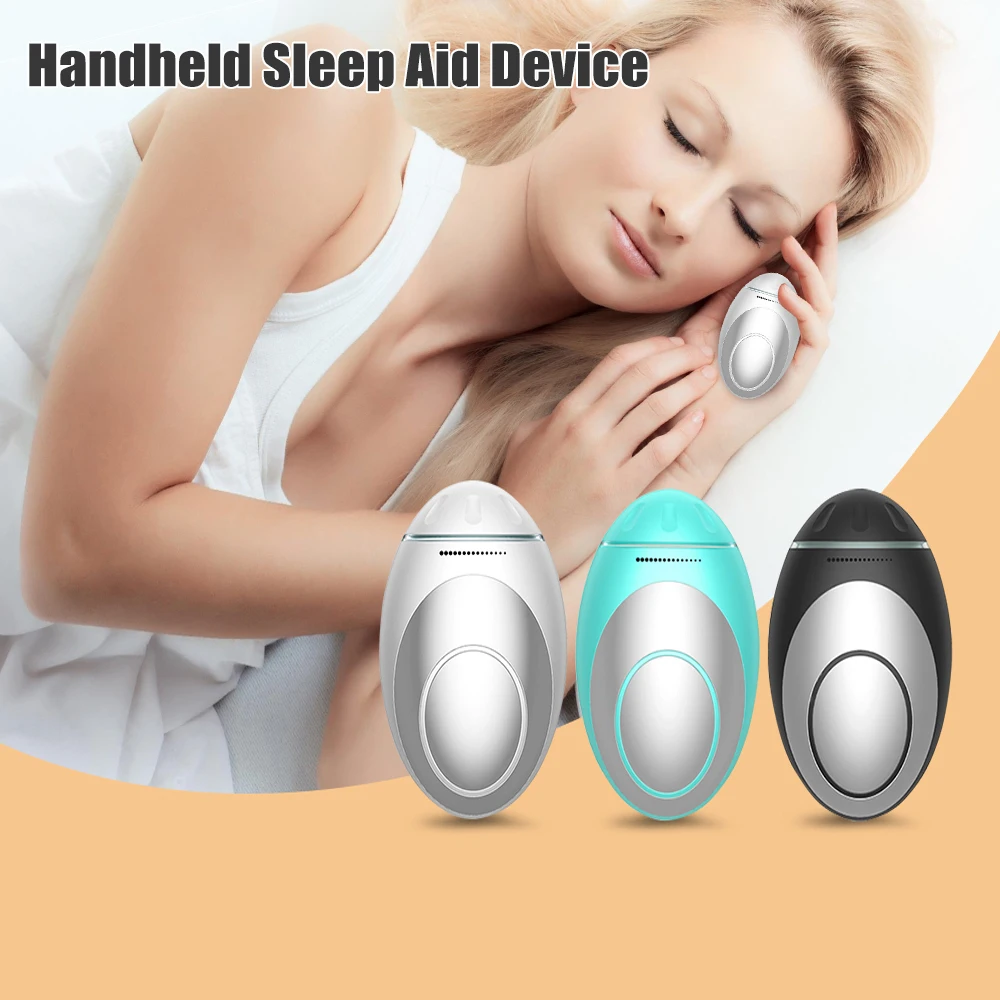 Sleep Aid Device Microcurrent Usb Rechargeable Hand Held Insomnia