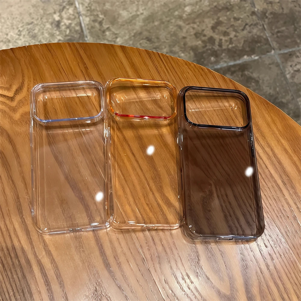 Ultra Thin Transparent HD Hard PC Case - Slim Clear Simple Phone Cover Shell