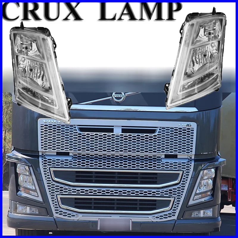 

24V Head Lamp Fit For VOLVO FH16 Truck Front Headlight 22239217 22239219