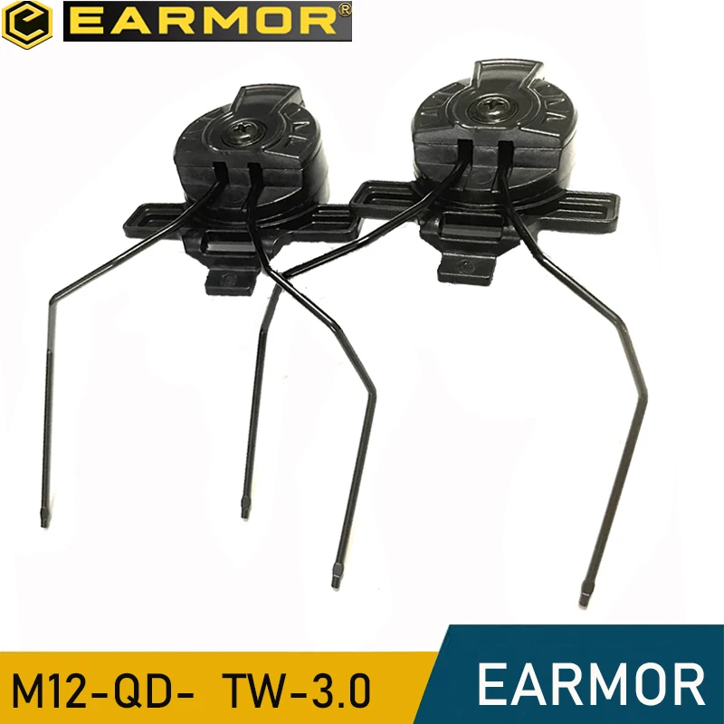 EARMOR-EXFIL Helmet Rail Adapter Kit, Helmet Headphone Accessories, Headphone Adapter