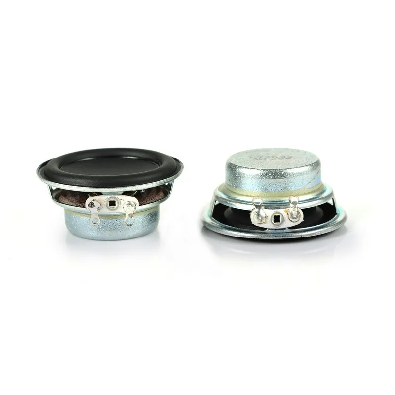 

10pcs 36mm Round Horn 4 Europe 2 Watt Rubber Edge Full-frequency Inner Magnet Type Strong Magnetic Dual Magnetic Speaker Audio