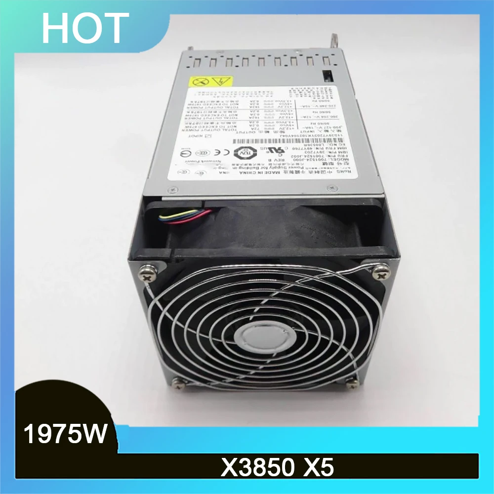 For Power Supply for 69Y5945 69Y5944 49Y7760 49Y7203 7001524 J000 7001524 J002 1975W Work Good