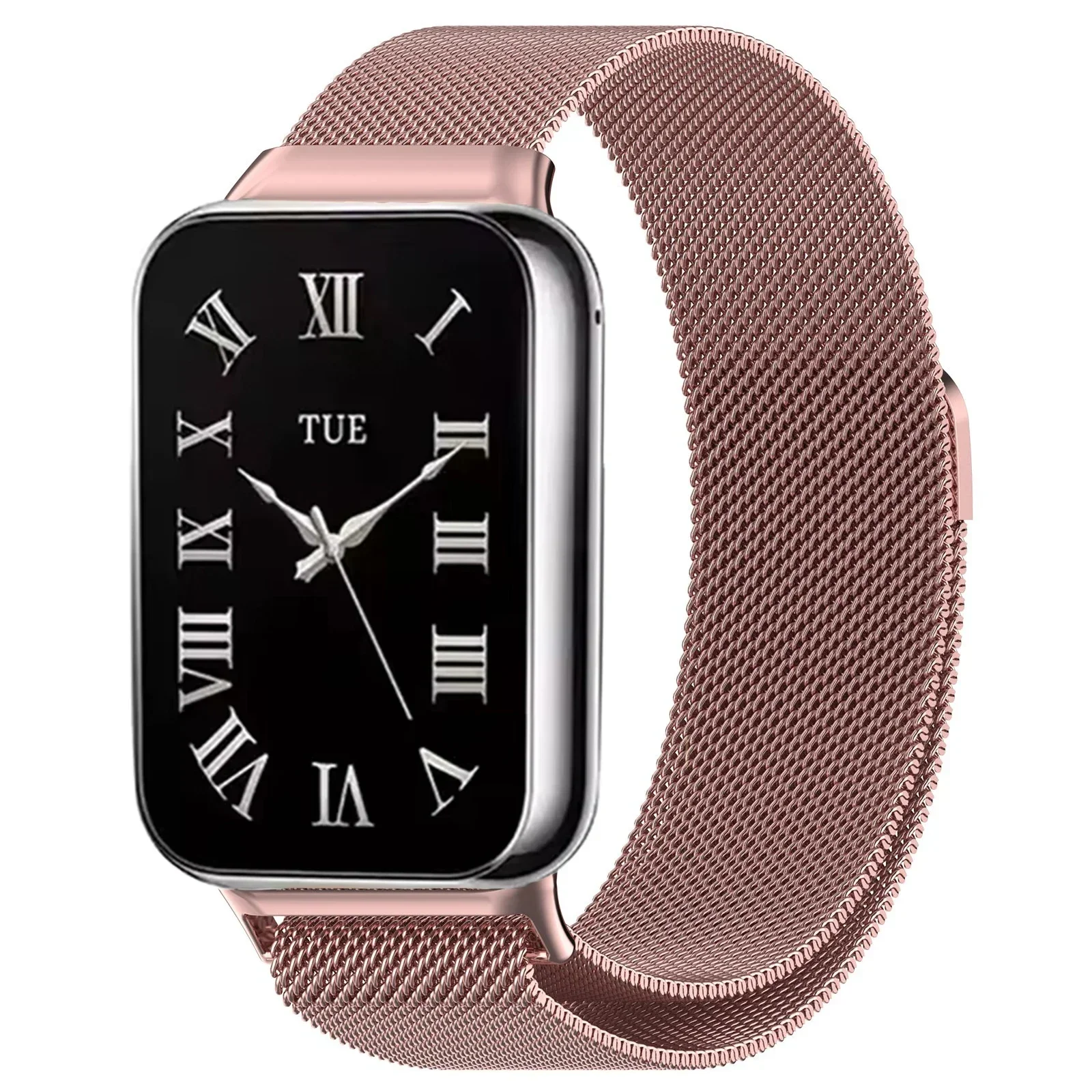Elegant Milanese Loop Strap - Premium Metal Magnetic Bracelet Band