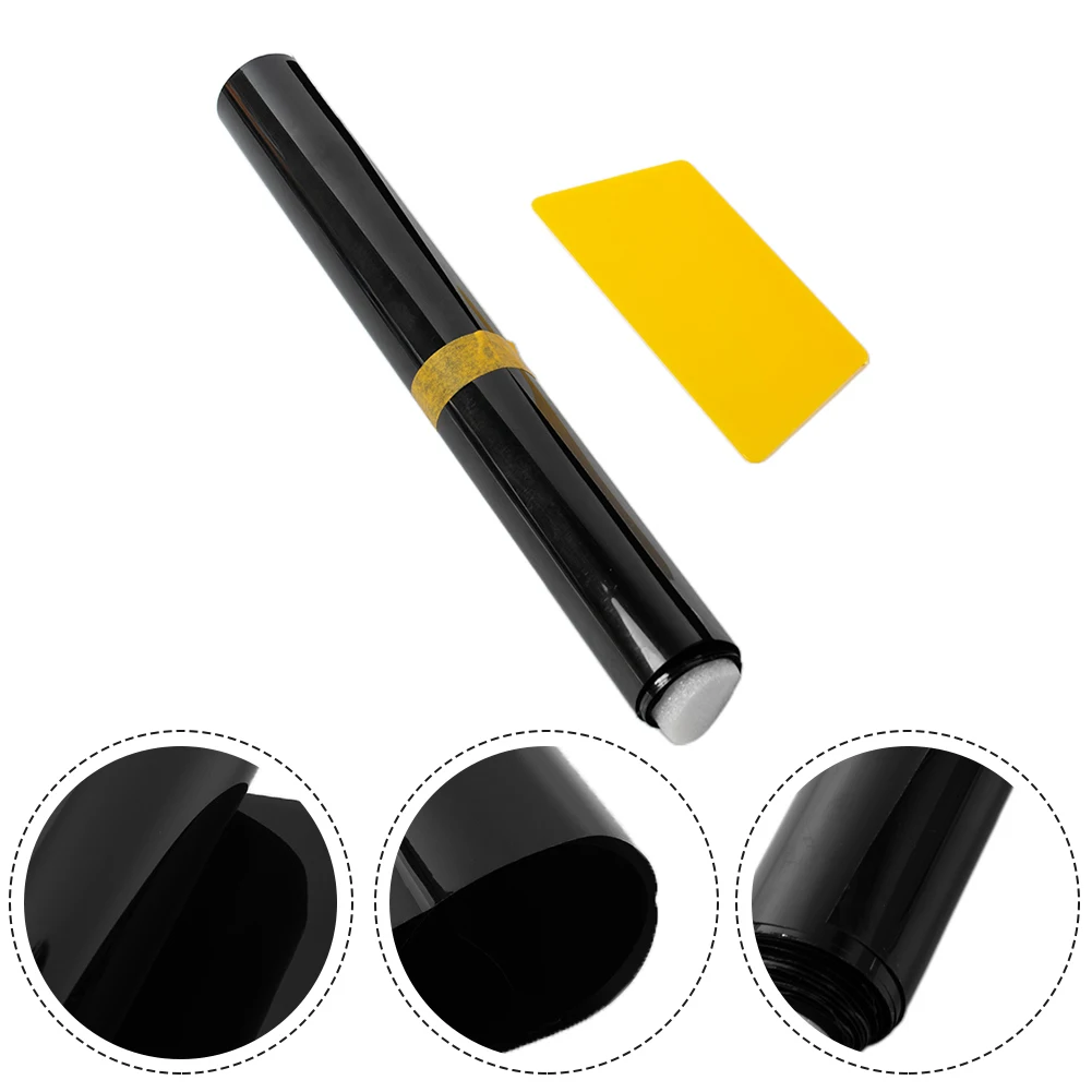 

1.5Mx20cm 1 Roll Car Sun Visor Strip Tint Film External Front Windshield UV Shade Banner Accessories For Preventing Sun Stickers