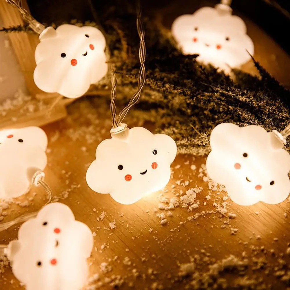 

YOUZI ABS LED String Lights 10 LED Decorative Fairy Light Battery Powered IP45 Waterproof For Indoor Outdoor Party Decoration