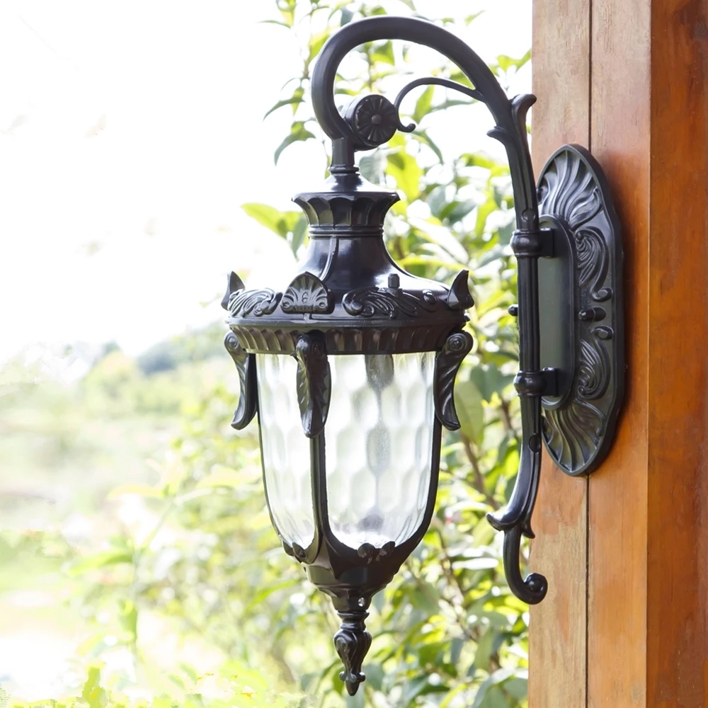 European Vintage Outdoor Wall Sconce lamp